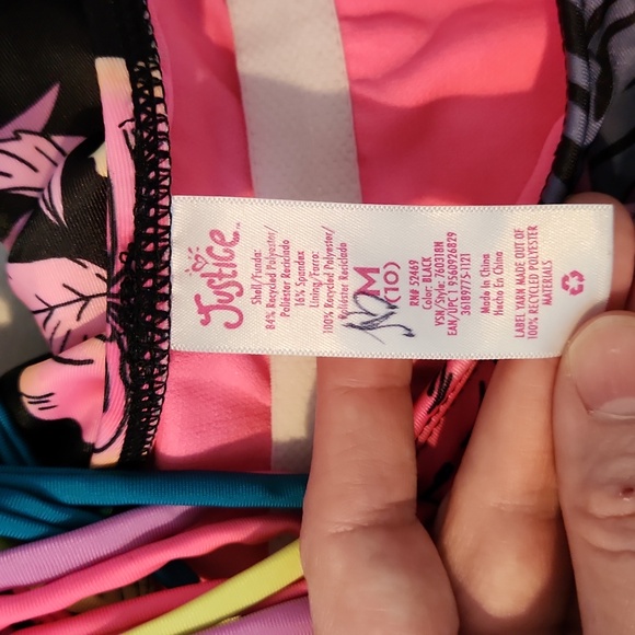 🆑️4 for $10🆑️ Justice Beach Swimsuit - Picture 2 of 3